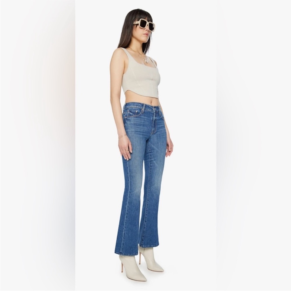 MOTHER The Weekend High Waist Stretch Denim Bootcut Jeans - women’s 29